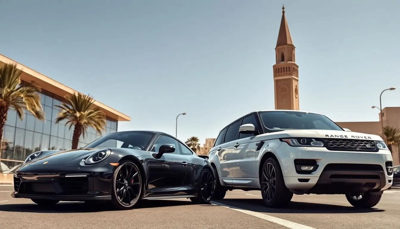 Location voiture luxe Casablanca, Porsche Range Rover